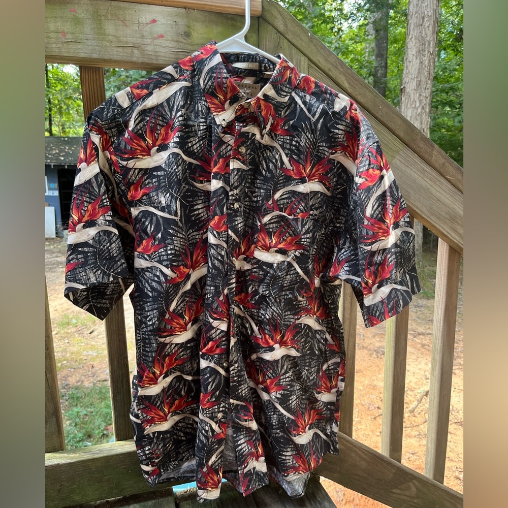 Natural Issue Hawaiian Style shirt Size Large